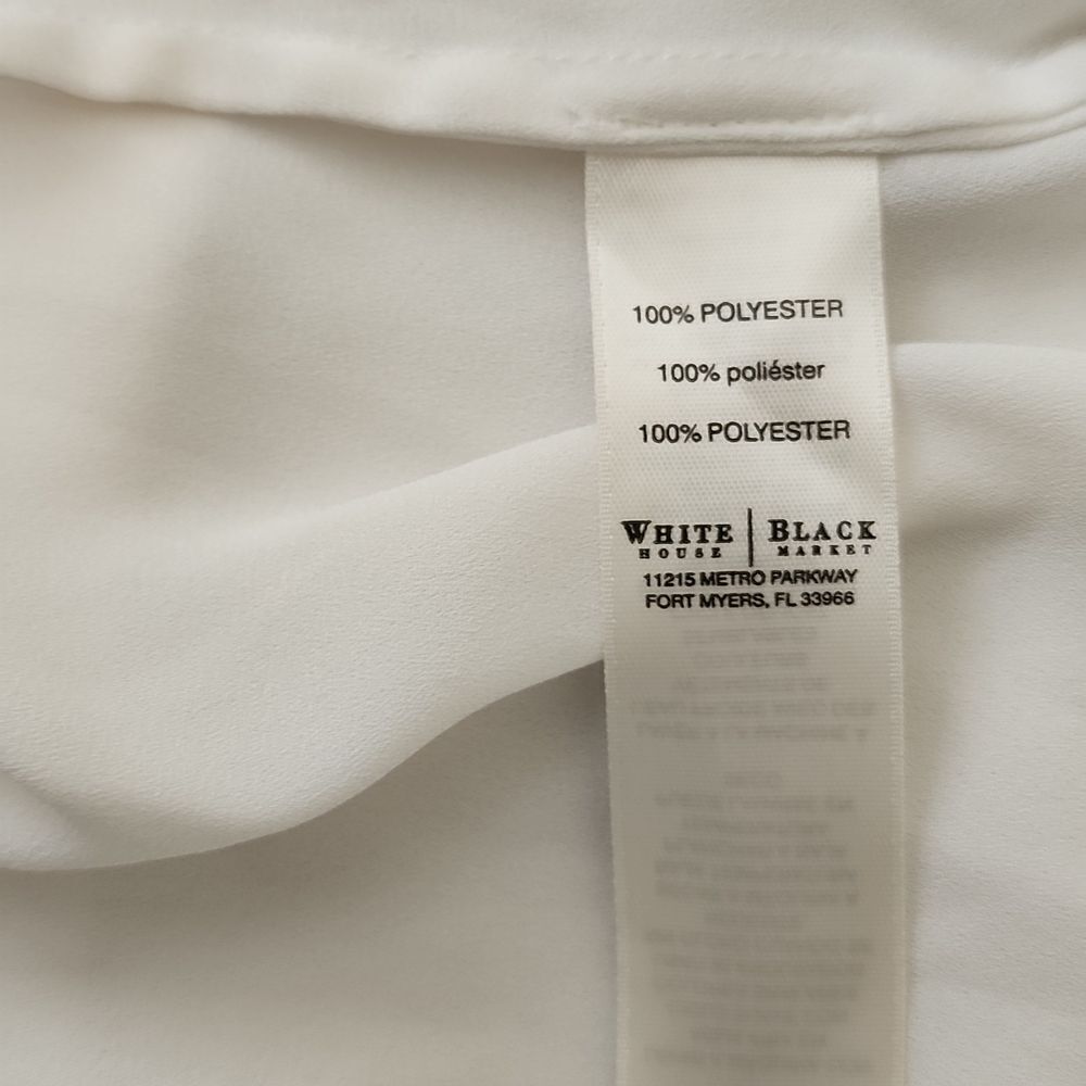 - WHBM white blouse S - Picture 7 of 7